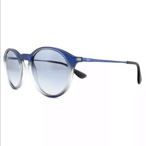 Ray-Ban Sunglasses 4243 Blue Gray Light Gradient